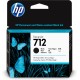 HP 712 Original Negro  3ED71A